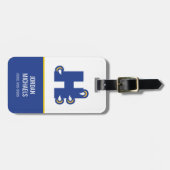 Hilbert College H Gepäckanhänger (Vorderseite horizontal)