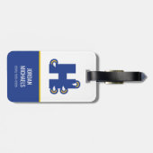 Hilbert College H Gepäckanhänger (Rückseite horizontal)