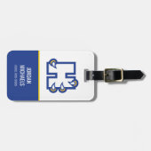 Hilbert College H Gepäckanhänger (Vorderseite horizontal)