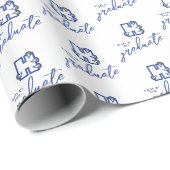 Hilbert College H Geschenkpapier (Rolleneckpunkt)