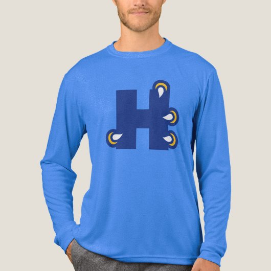 Hilbert College H Tri-Blend Shirt (Vorderseite)