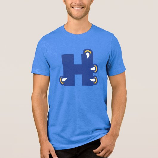 Hilbert College H Tri-Blend Shirt (Vorderseite)
