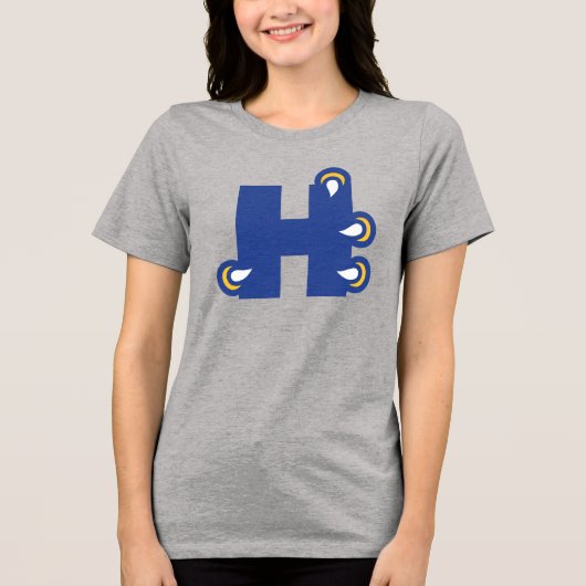 Hilbert College H Tri-Blend Shirt (Vorderseite)