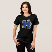 Hilbert College H Tri-Blend Shirt (Vorderseite voll)