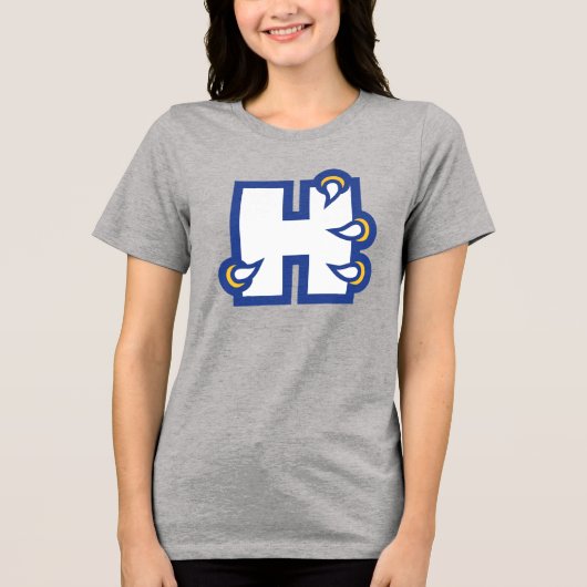 Hilbert College H Tri-Blend Shirt (Vorderseite)