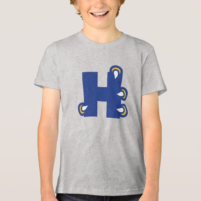 Hilbert College H Tri-Blend Shirt (Vorderseite)