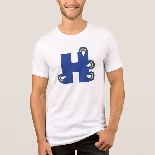 Hilbert College H Tri-Blend Shirt (Vorderseite)