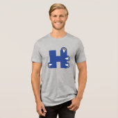 Hilbert College H Tri-Blend Shirt (Vorderseite voll)