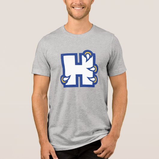 Hilbert College H Tri-Blend Shirt (Vorderseite)