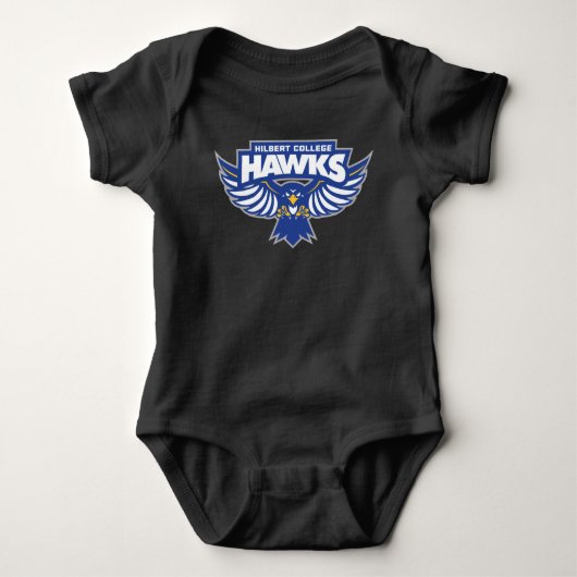 Hilbert College Hawks Baby Strampler (Vorderseite)