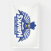 Hilbert College Hawks Banner (Vertikal)