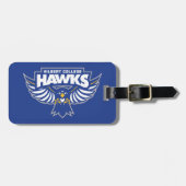 Hilbert College Hawks Gepäckanhänger (Vorderseite horizontal)