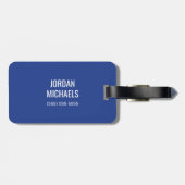 Hilbert College Hawks Gepäckanhänger (Rückseite horizontal)