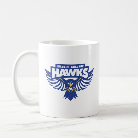 Hilbert College Hawks Kaffeetasse (Links)