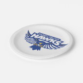 Hilbert College Hawks Pappteller (Schrägansicht)