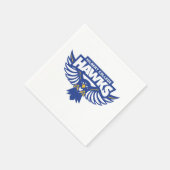 Hilbert College Hawks Serviette (Ecke)