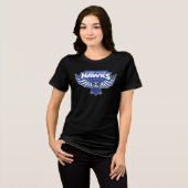 Hilbert College Hawks Tri-Blend Shirt (Vorderseite voll)