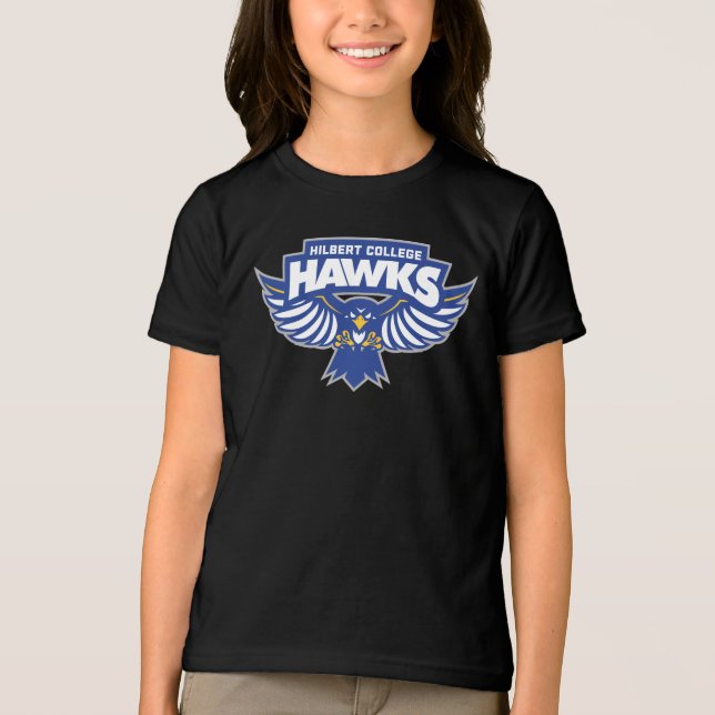Hilbert College Hawks Tri-Blend Shirt (Vorderseite)