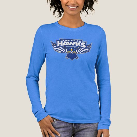 Hilbert College Hawks Tri-Blend Shirt (Vorderseite)