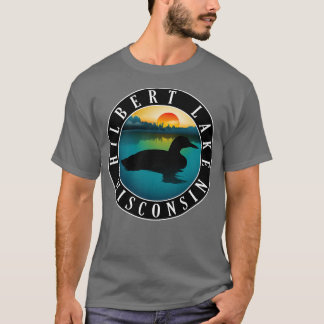 Hilbert Lake Wisconsin Loon T-Shirt