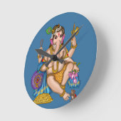 Hild Ganesha Wanduhr (Winkel)
