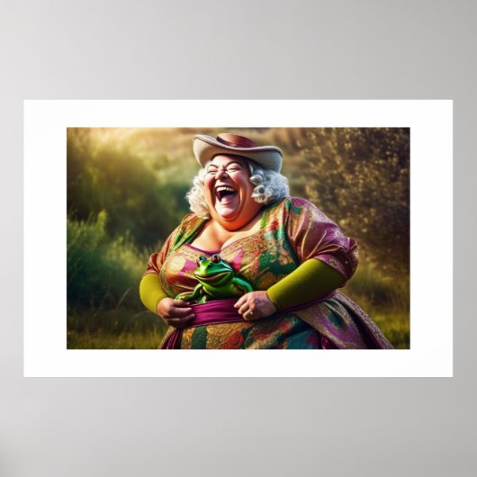 Hilda & Ihr Frosch Poster (Vorne)