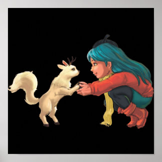 Hilda Twig ist ein niedliches Geschenk mit einer z Poster