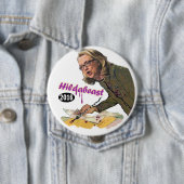 Hildabeast: Hillary Clinton Button (Beispiel)