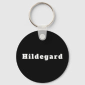 Hildegard Schlüsselanhänger (Rückseite)