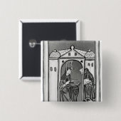 Hildegard von Bingen Button (Vorne & Hinten)