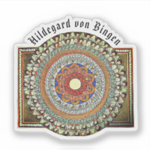 Hildegard von Bingen - Die Engelschöre Aufkleber