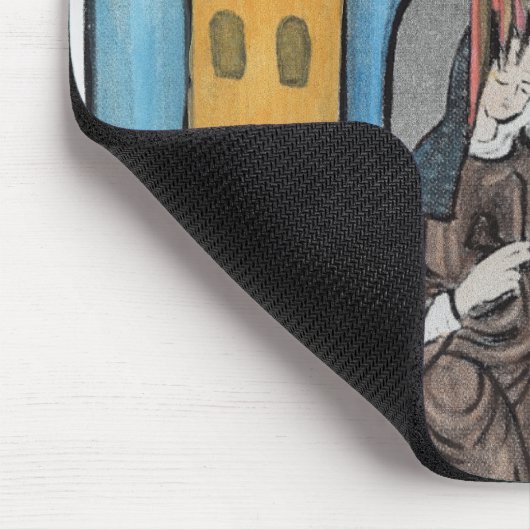 Hildegard von Bingen Mousepad (Ecke)