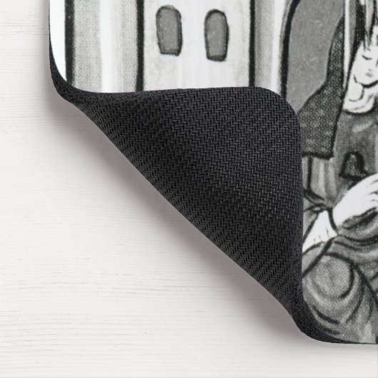 Hildegard von Bingen Mousepad (Ecke)