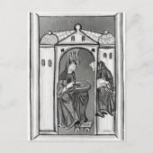Hildegard von Bingen Postkarte (Vorderseite)