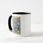 Hildegard von Bingen Tasse (Vorderseite Links)