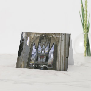 Hildesheim organ Christmas card Feiertagskarte