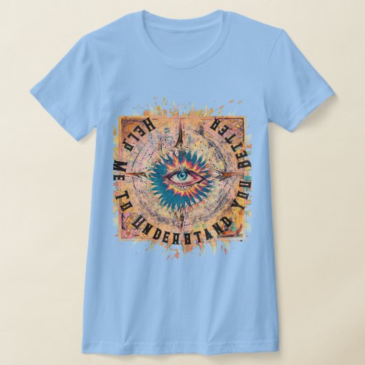 Hilf mir, dir besseren mystischen T - Shirt zu ver (Ablage )