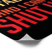 Hilf mir zu reden und ich kann nicht den Witz aufh Poster (Ecke)