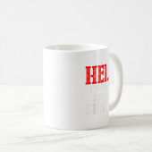 Hilf mir zu reden und kann nicht aufhören kaffeetasse (VorderseiteRechts)