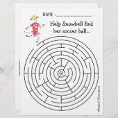 Hilf Snowbell der Kuh, ihren Fußballball zu finden (Vorne/Hinten)