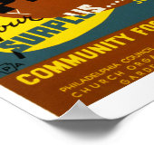 Hilfe bei der Erhaltung von Nahrungsmitteln Poster (Ecke)