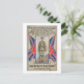 Hilfe bei der Zerschlagung von Tyranny_Propaganda- Postkarte (Stehend Vorderseite)