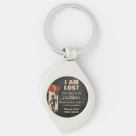 Hilfe bei der Zuhause - benutzerdefinierte ID-Numm Schlüsselanhänger