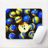 Hilfe bin ich umgebene Mausunterlage Mousepad (Mit Mouse)