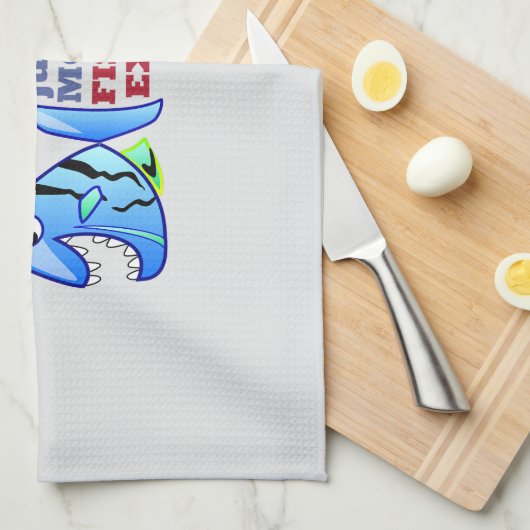 HILFE BRAUCHTE. GESCHIRRTUCH (Viertel Falte)