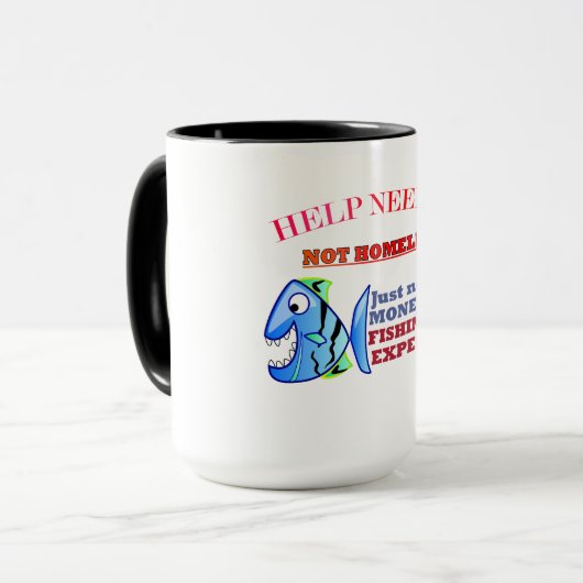 HILFE BRAUCHTE. TASSE (Vorderseite Links)