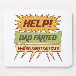 Hilfe! Der Vater ist gefärbt, und wir können nicht Mousepad