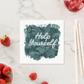 Hilfe dich selbst serviette (Beispiel)