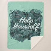 Hilfe dich selbst sherpadecke (Vorderseite)