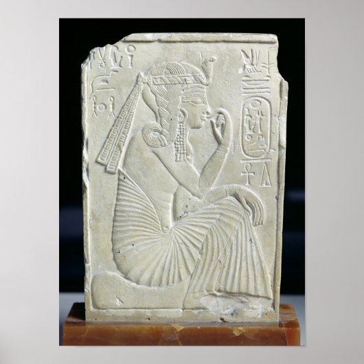 Hilfe, die Ramesses II als Kind darstellt Poster (Vorne)